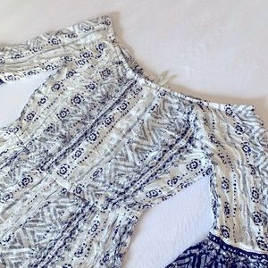 Off the shoulder romper